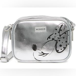 Dani Nicole Silver Minnie Crossbody Bag